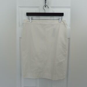 J. Crew Cream Pencil Skirt - NWT